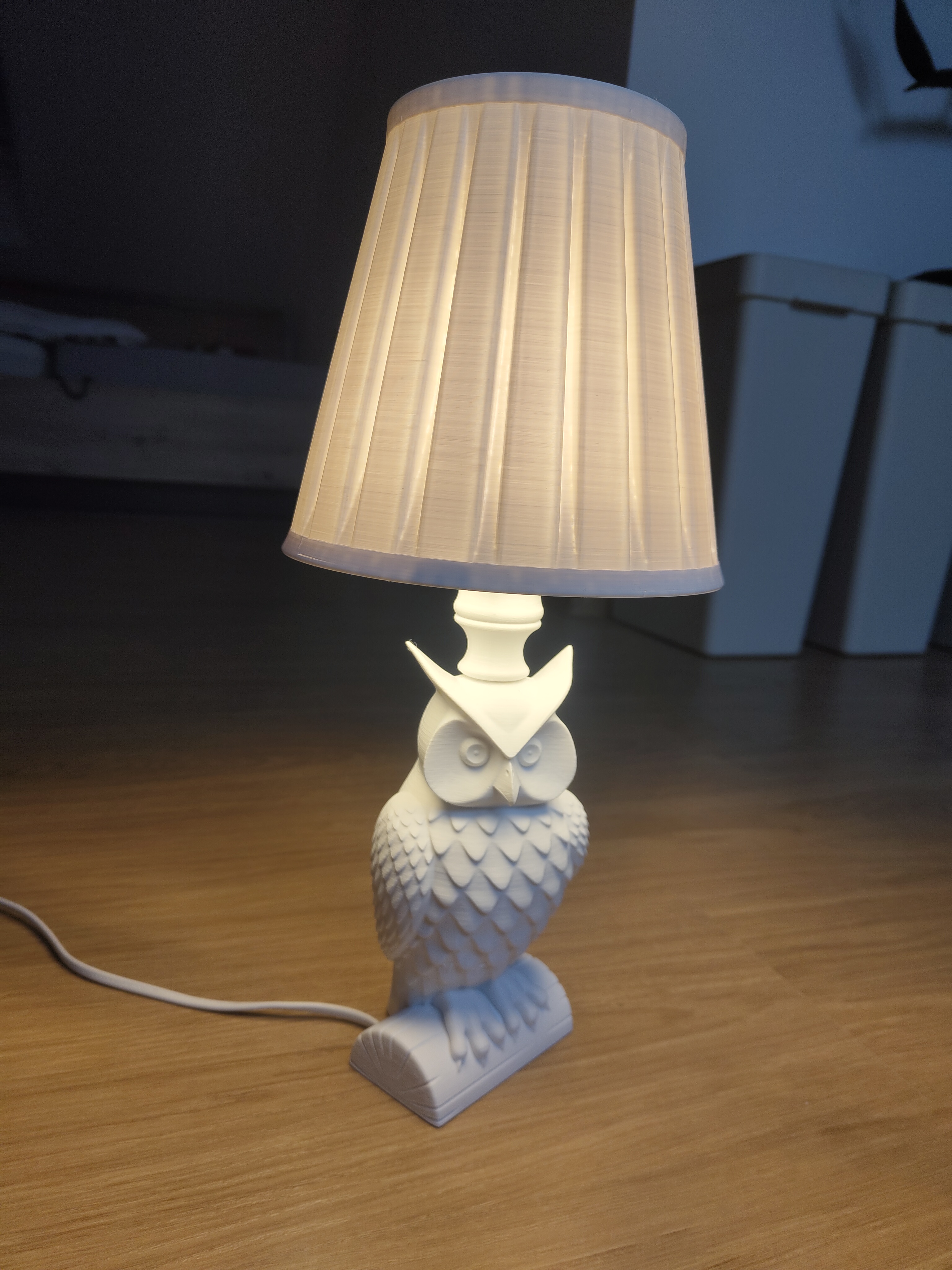 Stolní lampa Sova